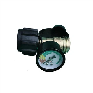 Tlakomer adaptéra na propánovú nádrž